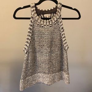 Urban Outfitters multicolor knit sleeveless halter neck sweater, size s